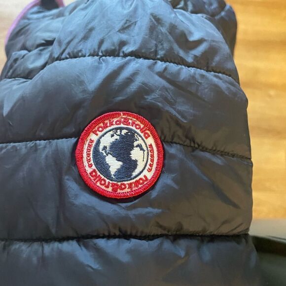 Rokka & Rolla Reversible Puffer Jacket Girl’s XL 14-16 Blue/Lavender Full Zip - Picture 16 of 16